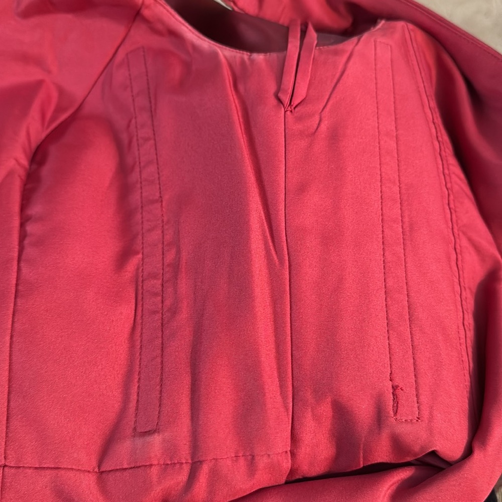 🔴 Alexia Designs satin rust prom or bridesmaid gown Size 8 - Picture 9 of 9